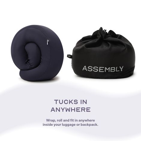 Assembly Cloude Travel Neck Pillow | Memory Foam - Blue