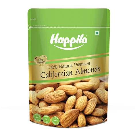 Happilo Premium California Almonds|Badam Giri|Dry Fruits