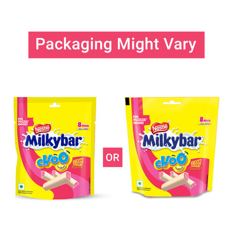 Nestle Milkybar Choo Strawberry Flavour Sharebag Combo 