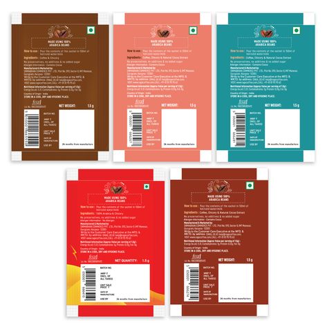 Rage Coffee Assorted Blend Sachets - Pack Of 20