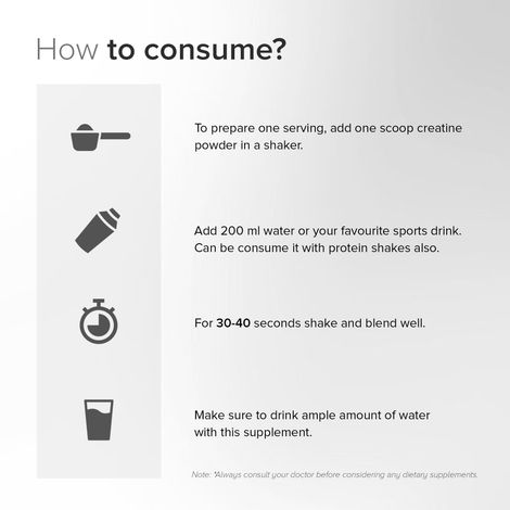 GNC Creatine Monohydrate Black Plastic Shaker