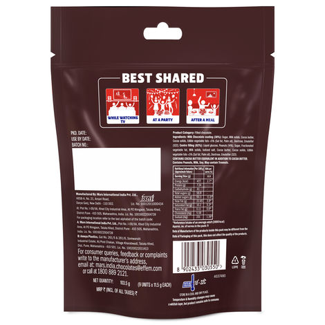 Snickers Minis Chocolate Pack Loaded with Peanuts Nougat & Caramel Combo