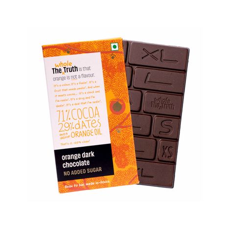 The Whole Truth Orange Dark Chocolate