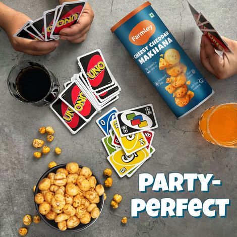 Farmley Cheesy Cheddar Makhana Roasted In Olive Oil