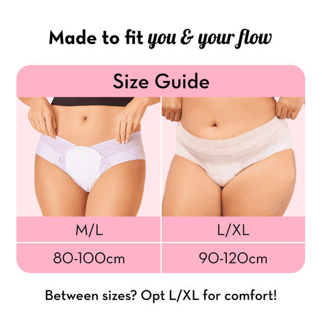 Plush Disposable Period Panty | L-XL