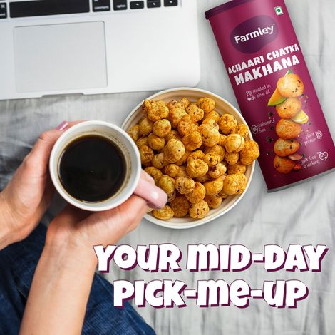 Farmley Achaari Makhana Roasted In Olive Oil