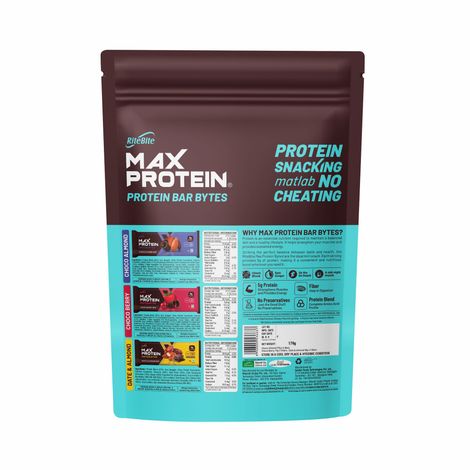 RiteBite Max Protein 5g Bytes Protein bar Assorted (Pack Of 10)