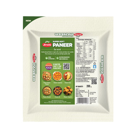 Godrej Jersey Fresh Paneer