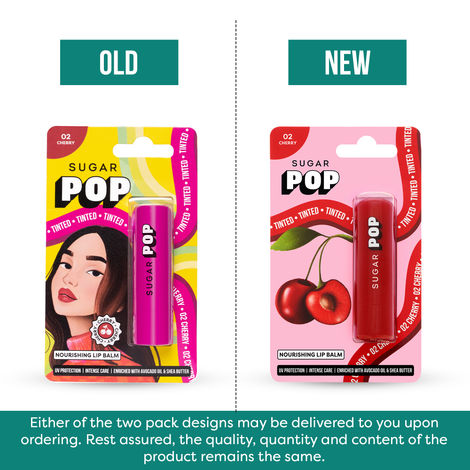 SUGAR POP Nourishing Uv Protection Hydrating Lip Balm Cherry 02