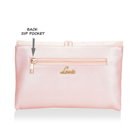 Lavie Women's Chirpy Envelope Clutch | Small | Light Pink