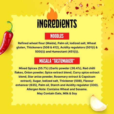 Maggi 2-Minute Spicy Garlic Instant Noodles