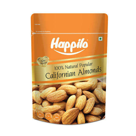 Happilo Popular California Almonds|Badam Giri|Dry Fruits