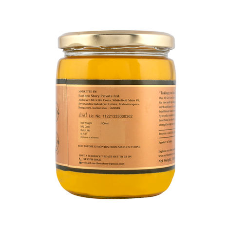 Earthen Story A2 Gir Cow Bilona Ghee