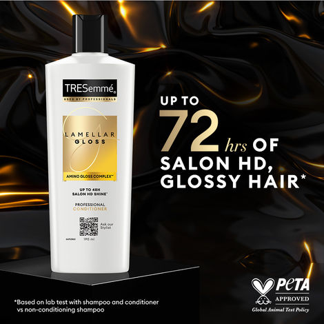 Tresemme Lamellar Gloss Conditioner, With Amino Gloss Complex, For Ultra Shiny, Glossy Hair
