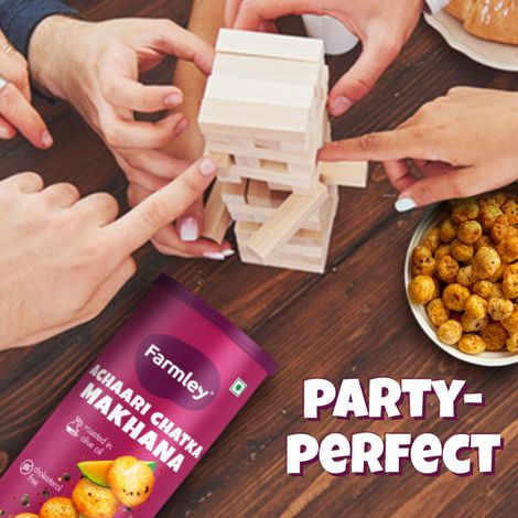 Farmley Achaari Makhana Roasted In Olive Oil