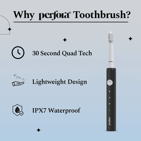 Perfora Rechargeable Electric Toothbrush - Military Green