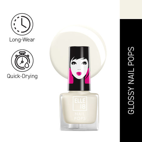 Elle 18 Nail Pops Nail Colour | Chip Resistent | Quick Drying | Glossy Finish - Shade 39