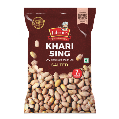 Jabsons Bharuchi Khari Sing Salted With Skin