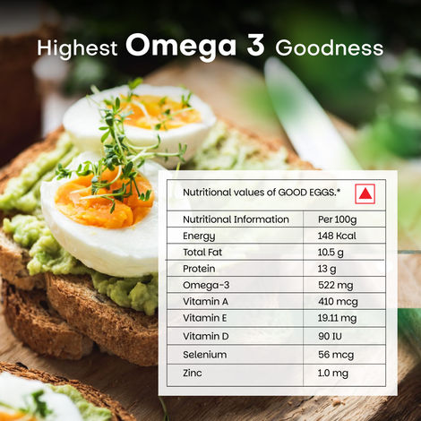 Good Eggs Omega 3 White Eggs