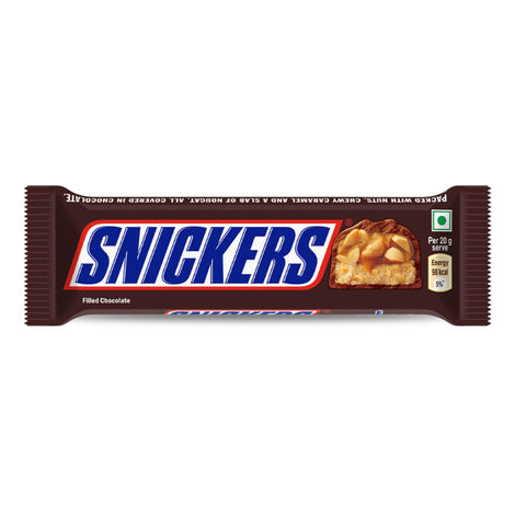 Snickers Peanut Filled Chocolate Bar Loaded with Delicious Roasted Peanuts
