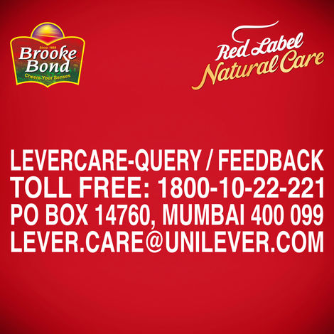 Brooke Bond Red Label Natural Care Tea