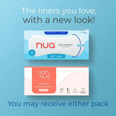 Nua Panty Liners for Daily Use Long 190mm