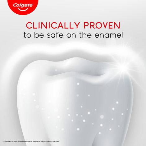 Colgate Visible White Toothpaste, Teeth Whitening Starts In 1 Week, Stain Removal