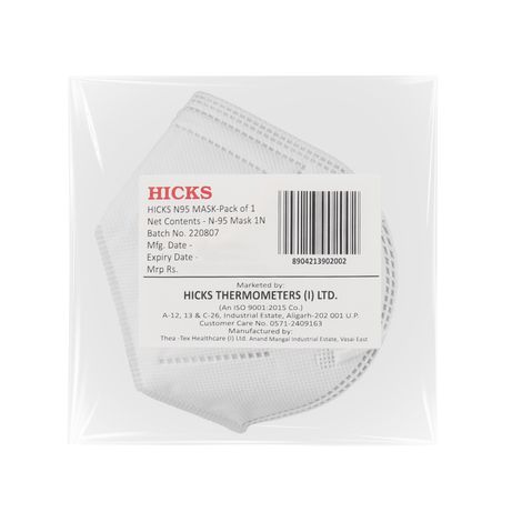 Hicks N95 Mask White