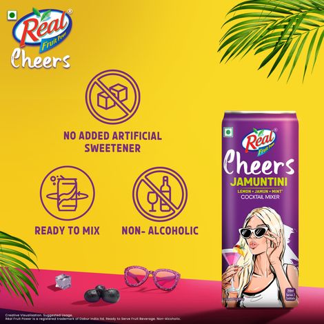 Real Cheers Jamuntini - Cocktail Mixer