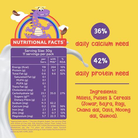 Yogabar Chocos Chocolately Breakfast Cereal