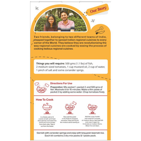 Hidden Chefs Bihari Style Fish Curry Recipe Kit