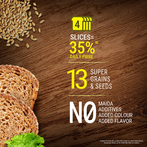 Baker's Loaf Zero Preservatives Multigrain Bread