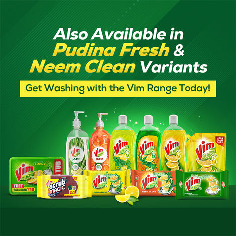 Vim Lemon Dishwash Bar