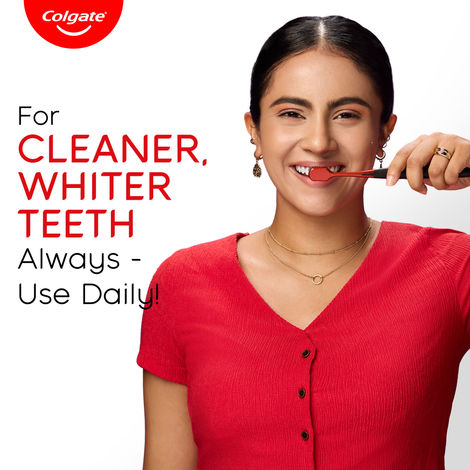 Colgate Visible White Toothpaste Teeth Whitening Starts in 1 week, Safe on Enamel, Stain Removal