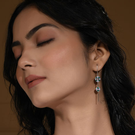 Voylla Zulu Absame Bar Ear Cuff Earrings