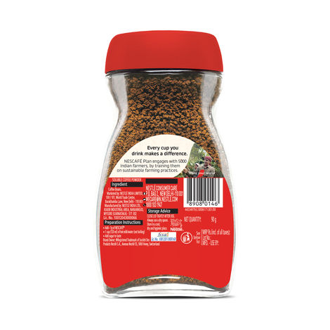 Nescafe Classic - Instant Coffee Powder - 100% Pure Coffee