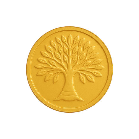 24 Karat 999 Pure Gold Coin | 0.5 g | Augmont