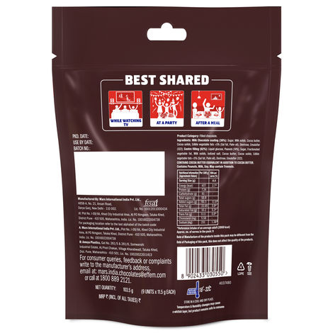 Snickers Shareable Bites 120g + Mars Minis Assorted 128g Chocolate Combo Pack