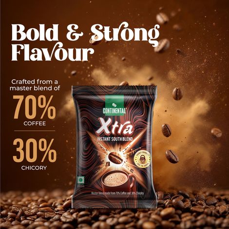 Continental Xtra Instant Strong Coffee - Pouch