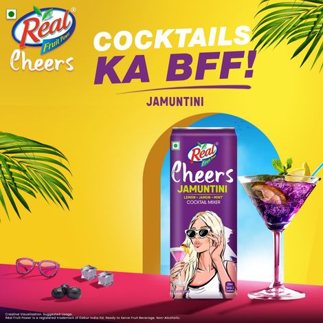 Real Cheers Jamuntini - Cocktail Mixer