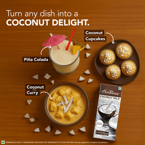 Dabur Hommade Organic Coconut Milk Combo