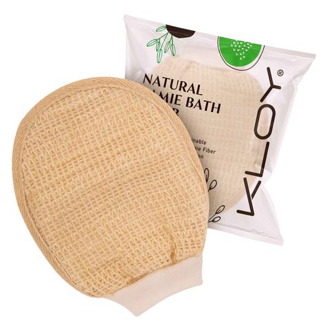 Kloy Natural Ramie Bath Scrubber