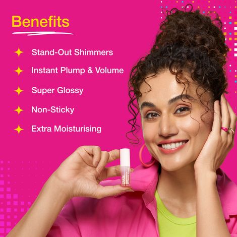 Swiss Beauty Craze Insta Shimmer Plumping Gloss |super Glossy | Non|sticky & Moisturising