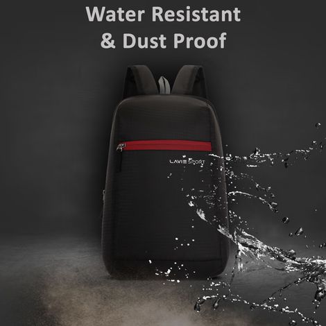 Lavie Sport Unisex Solid Polyester 11 L Casual Backpack | Black - S