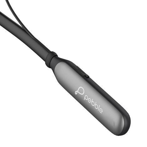 Pebble Flex Go Magnetic Wireless Neckband | TrueBass Sound, 12H Playtime & In-Built Mic