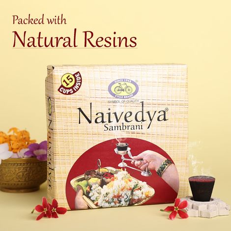Naivedya Cup Sambrani - 15 Cups | Cycle