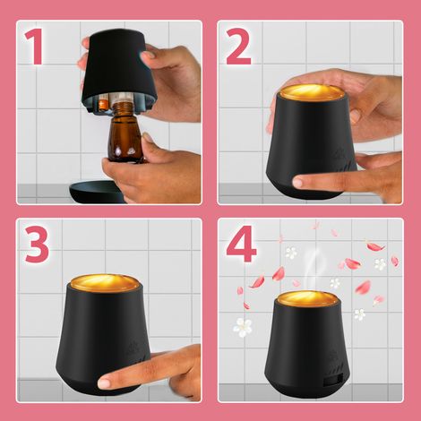 Airwick Essential Mist Automatic Fragrance Mist Diffuser Refill, Peony & Jasmine Blossom