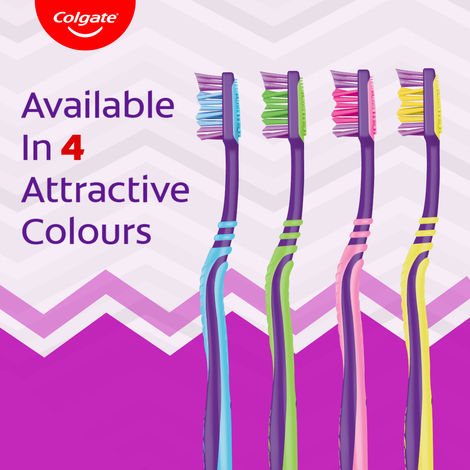 Colgate ZigZag Medium Bristle Toothbrush