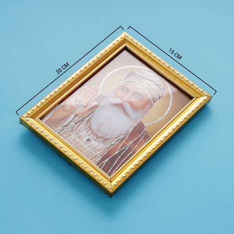 Oye Happy Guru Nanak Photo Frame - 8 x 6 Inch