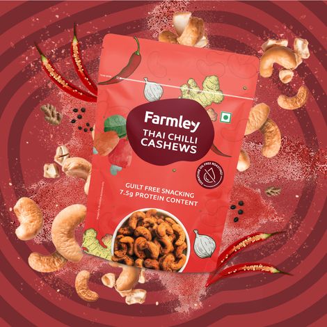 Farmley Thai Chilli Roasted Cashews